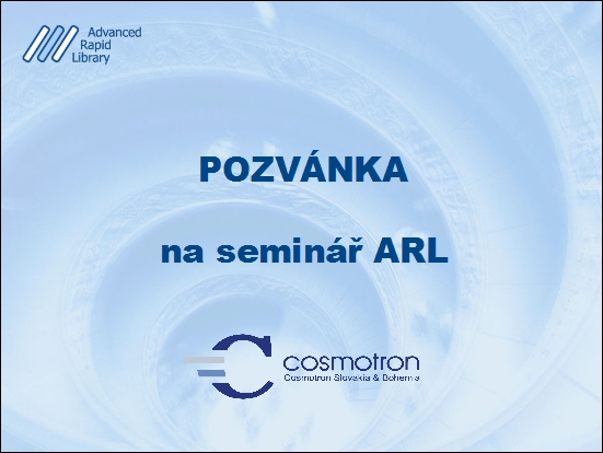 Pozvánka na seminár ARL