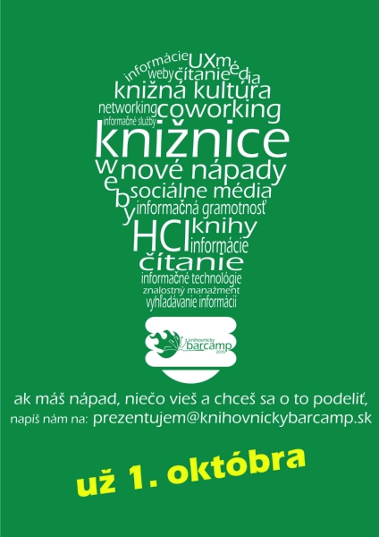 Librarian barcamp in Slovakia 2015