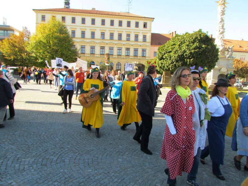 Knihovnický happening ve Vyškově